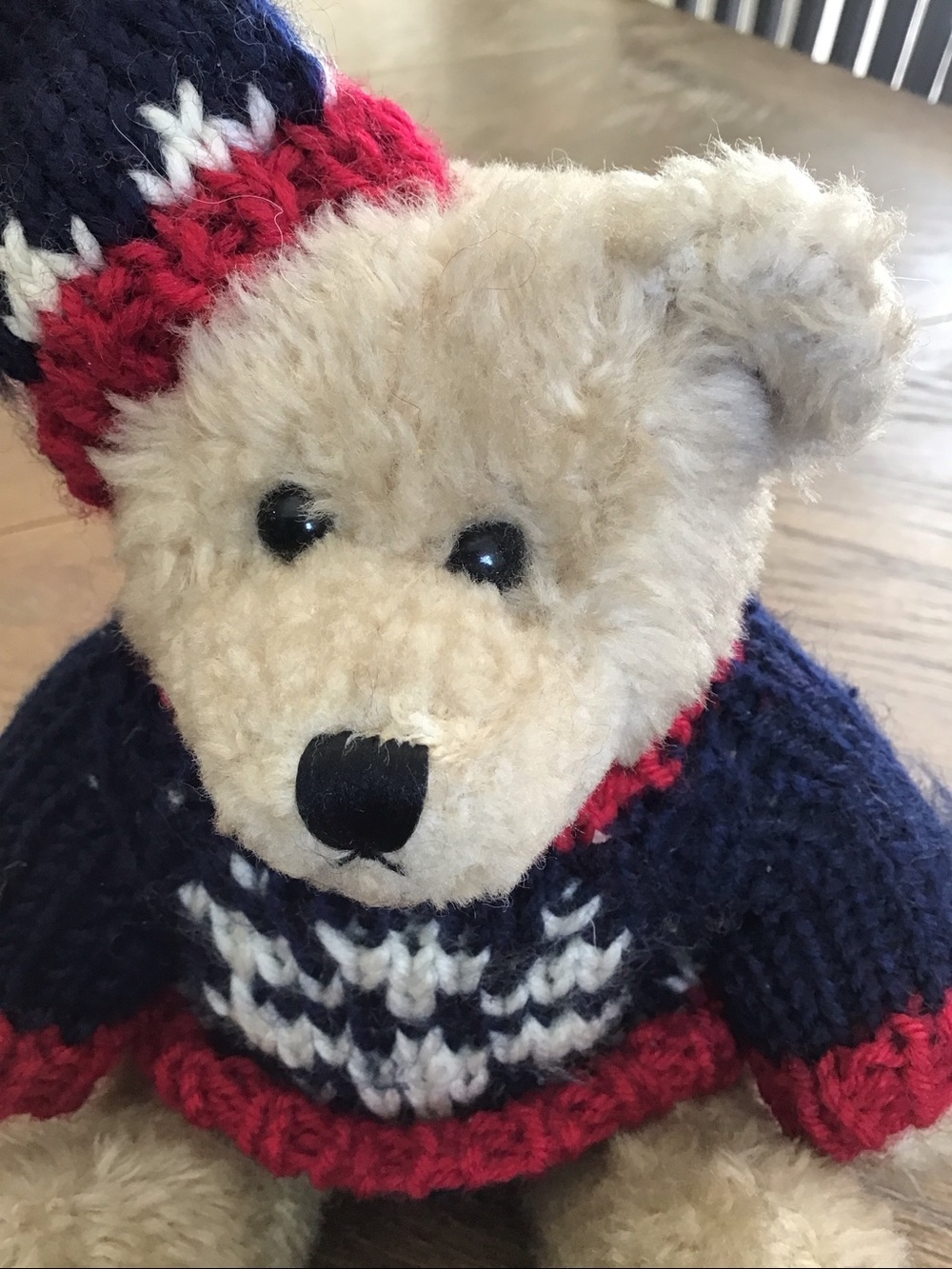 vintage Chrisha Playful Plush teddy bear